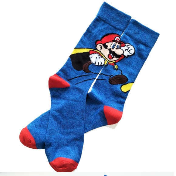 Super Mario Socks 2 Varieties 4 for $32 Any Socks - Picture 4 of 5